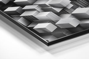 Textured Cubic Pattern