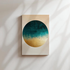 Gilded Ocean Circle
