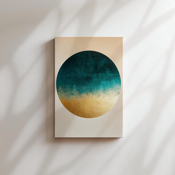 Gilded Ocean Circle
