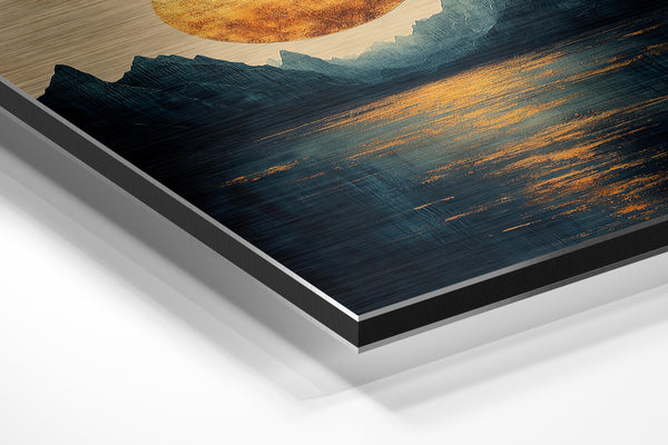 Sunlit Lake Serenity