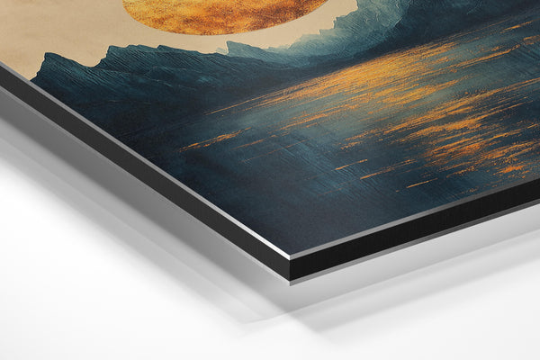 Sunlit Lake Serenity