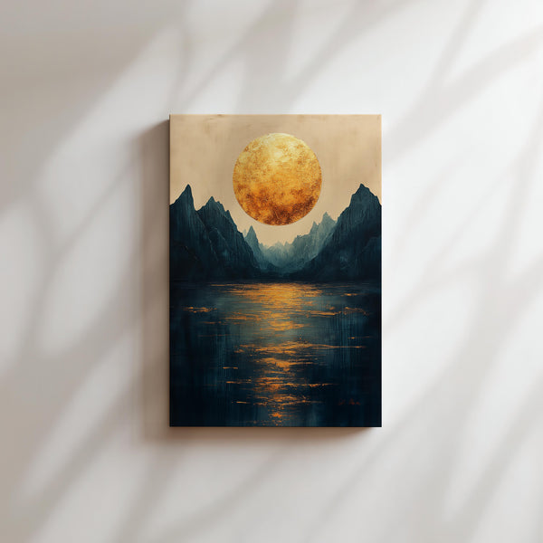 Sunlit Lake Serenity