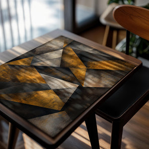 Angular Bronze Geometry