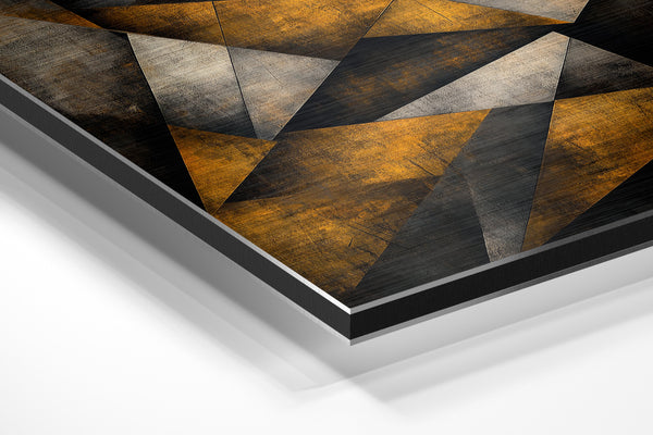 Angular Bronze Geometry