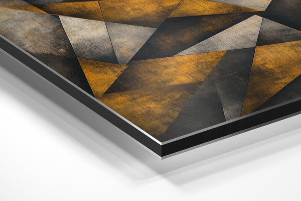 Angular Bronze Geometry