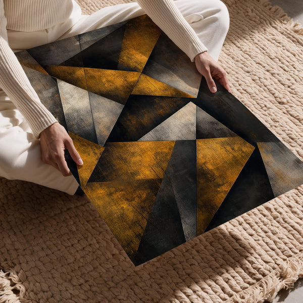 Angular Bronze Geometry