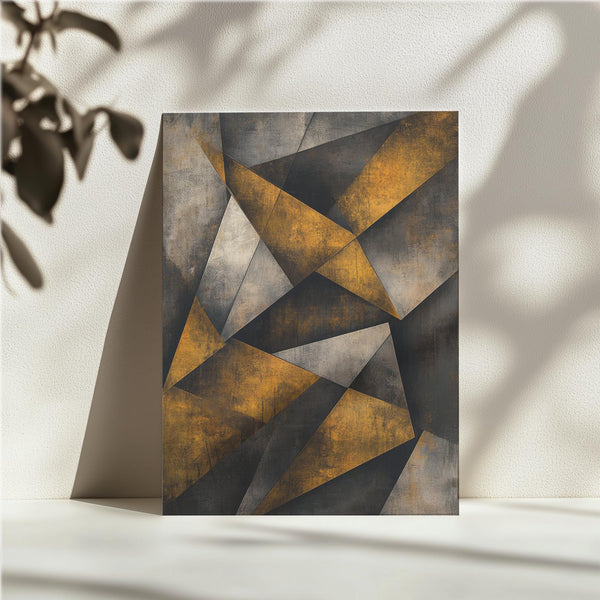 Angular Bronze Geometry