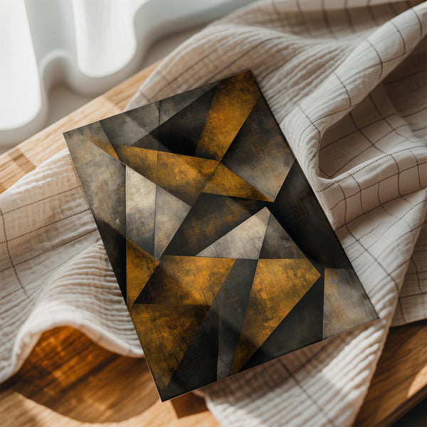 Angular Bronze Geometry