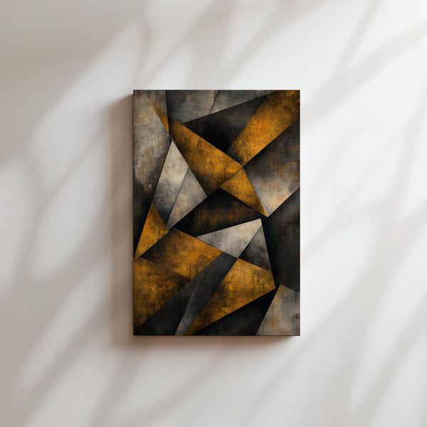 Angular Bronze Geometry