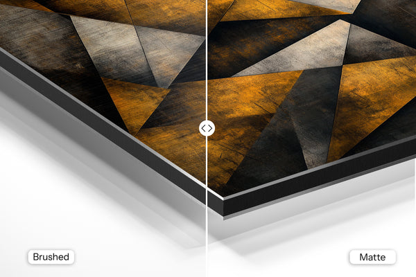 Angular Bronze Geometry