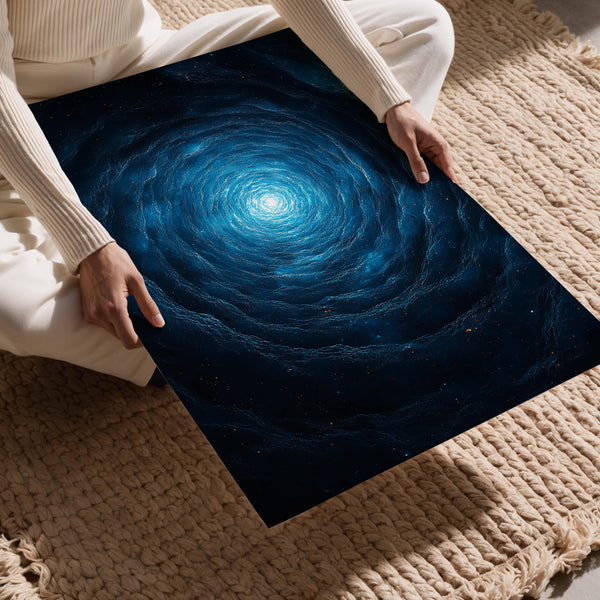 Glowing Fabric Waves