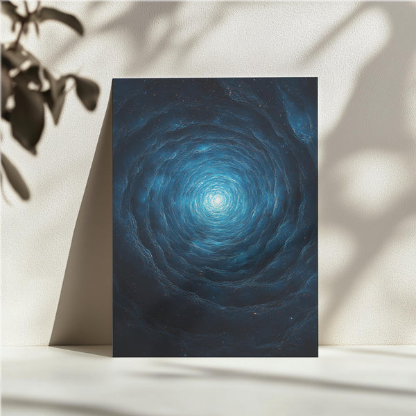 Glowing Fabric Waves