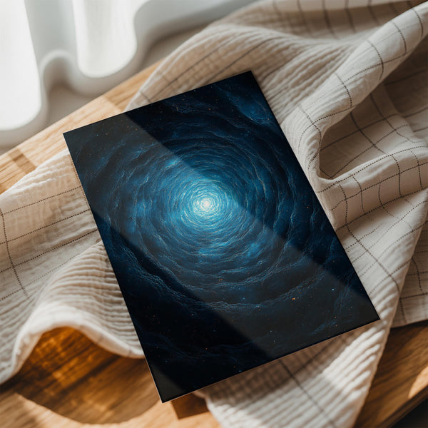 Glowing Fabric Waves