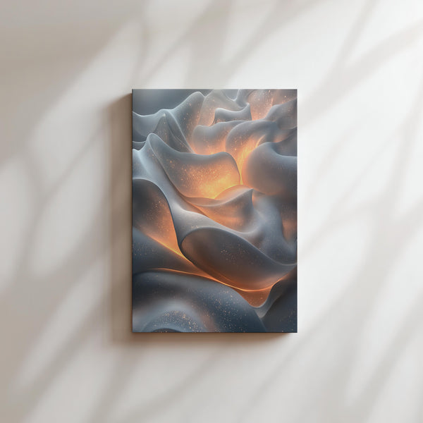 Fiery Geometric Mosaic