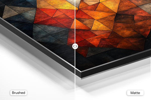 Angular Earth-Tone Abstract