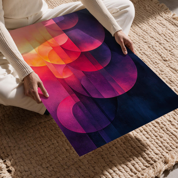 Geometric Pattern Glow