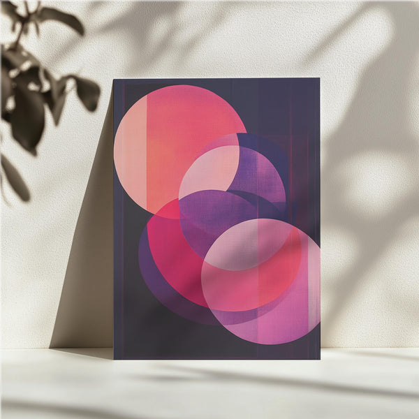 Vibrant Circle Layers