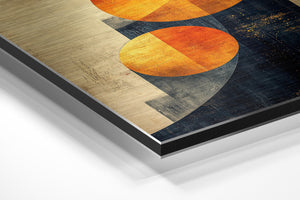 Golden Sunset Circles