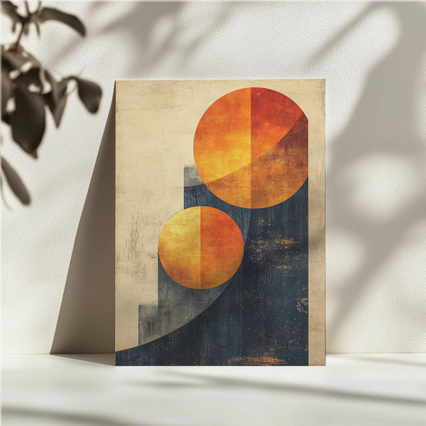 Golden Sunset Circles