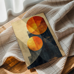 Golden Sunset Circles