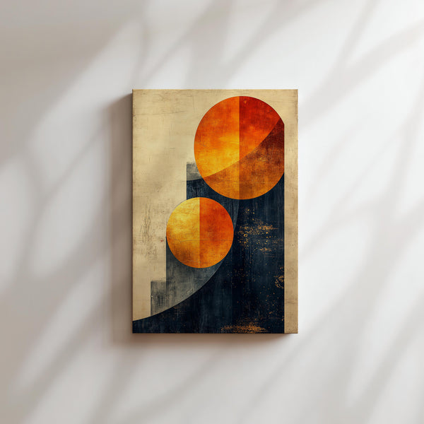 Golden Sunset Circles