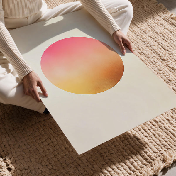 Pastel Gradient Sphere