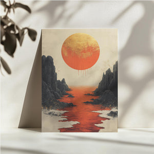 Golden Sunset Canyon