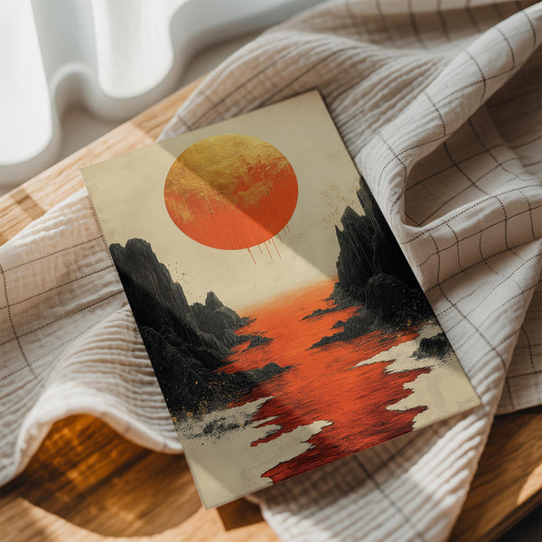 Golden Sunset Canyon