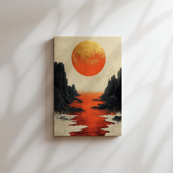 Golden Sunset Canyon