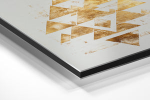 Golden Geometry Pattern