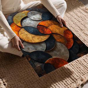 Textured Metallic Discs