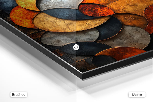 Textured Metallic Discs