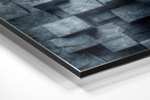 Marble Stacked Cubes