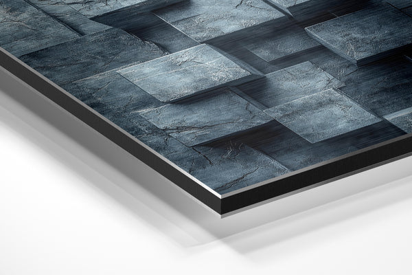 Marble Stacked Cubes