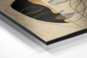 Split Face Illustration