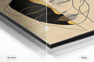 Split Face Illustration