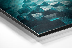 Glowing Pyramid Cubes