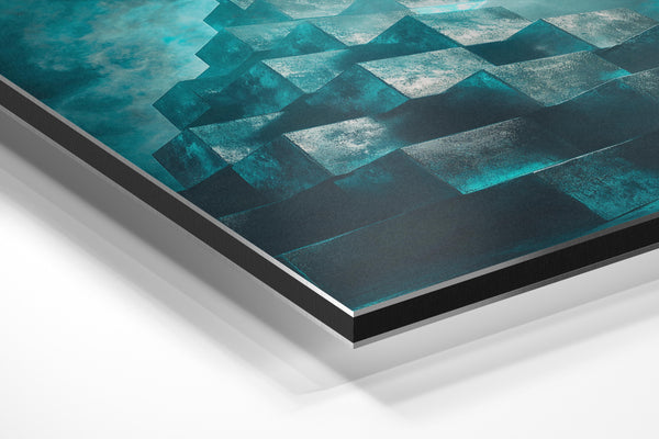 Glowing Pyramid Cubes