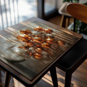 Copper Sphere Sculpture