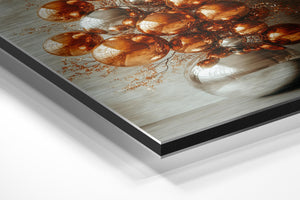 Copper Sphere Sculpture