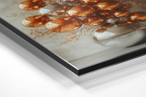 Copper Sphere Sculpture