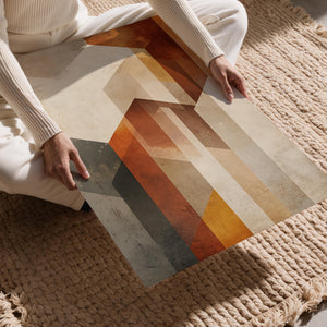 Geometric Earth Tones