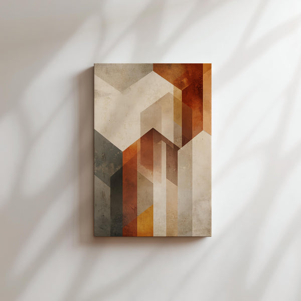 Geometric Earth Tones