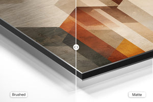 Geometric Earth Tones