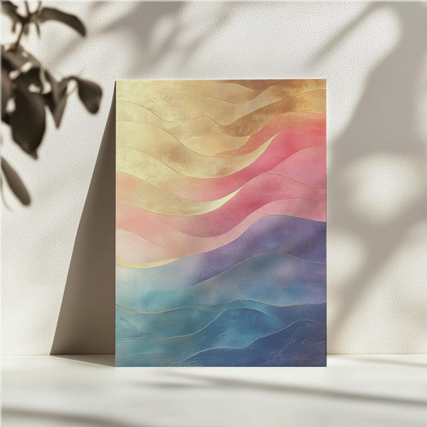 Flowing Color Waves