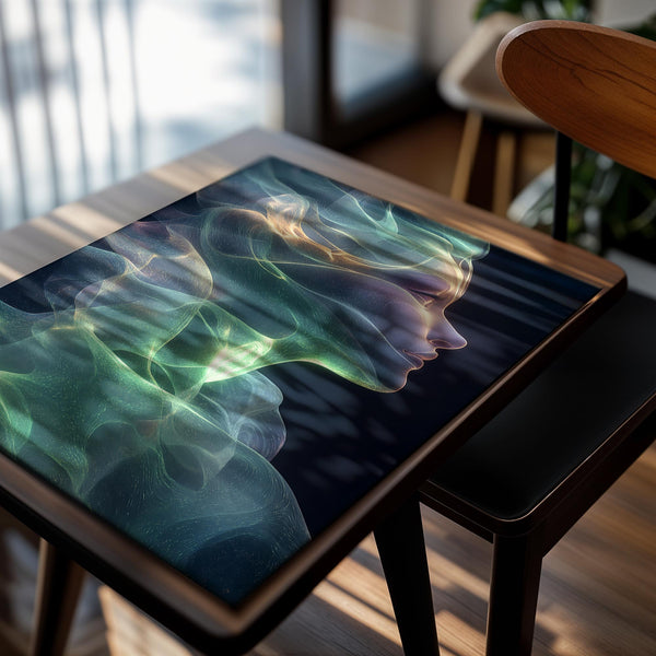 Luminous Flowing Portrait