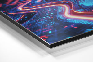 Neon Futuristic Pathways