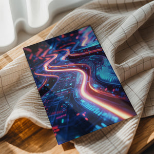 Neon Futuristic Pathways