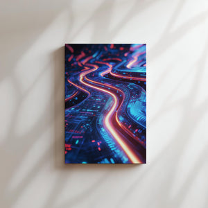 Neon Futuristic Pathways