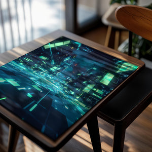 Cyber Cityscape Lights